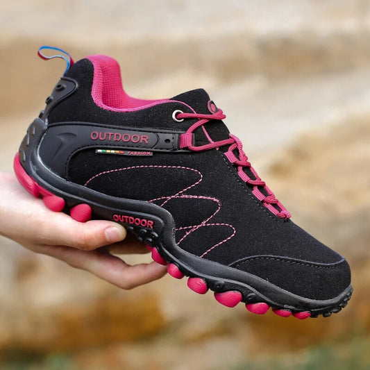 Women Summer Hiking Mountain Climbing Sneakers Fashion Non-slip Hunting Hike Shoes - WHS50202