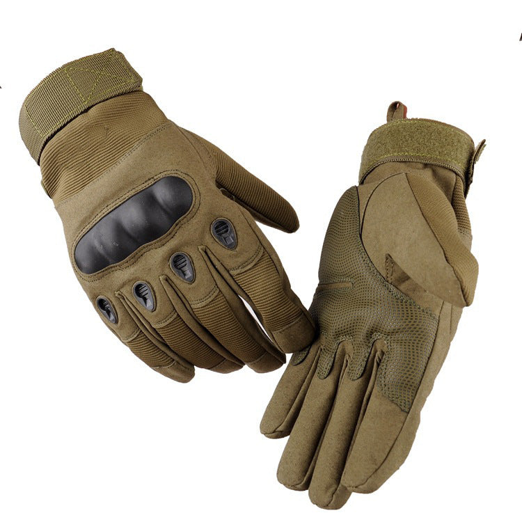 Summer combat fighting tactics special half-finger gloves for men outdoor mountain climbing non-slip soft shell long-finger foreign trade cross-border gloves