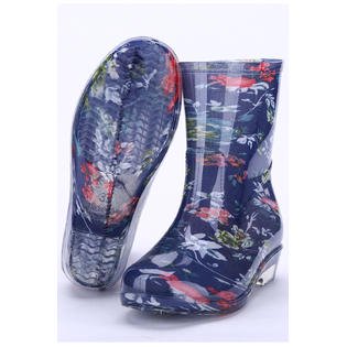 Women Fashion Anti Slip Waterproof Rain Boots - WRB16671