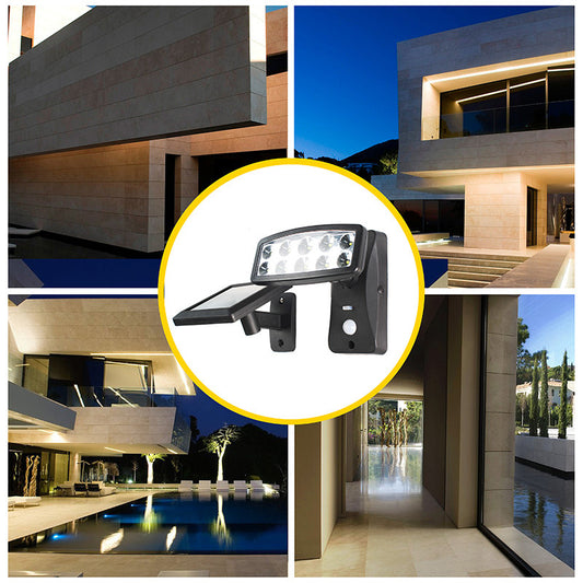 Sensor Light Waterproof Emergency Outdoor Garden Courtyard Home Light Led Solar Human Body Sensor Wall Light