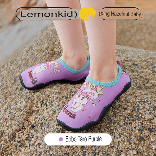 children's beach shoes for boys and girls, non-slip swimming shoes, soft-soled skin-fitting beach shoes, beach socks