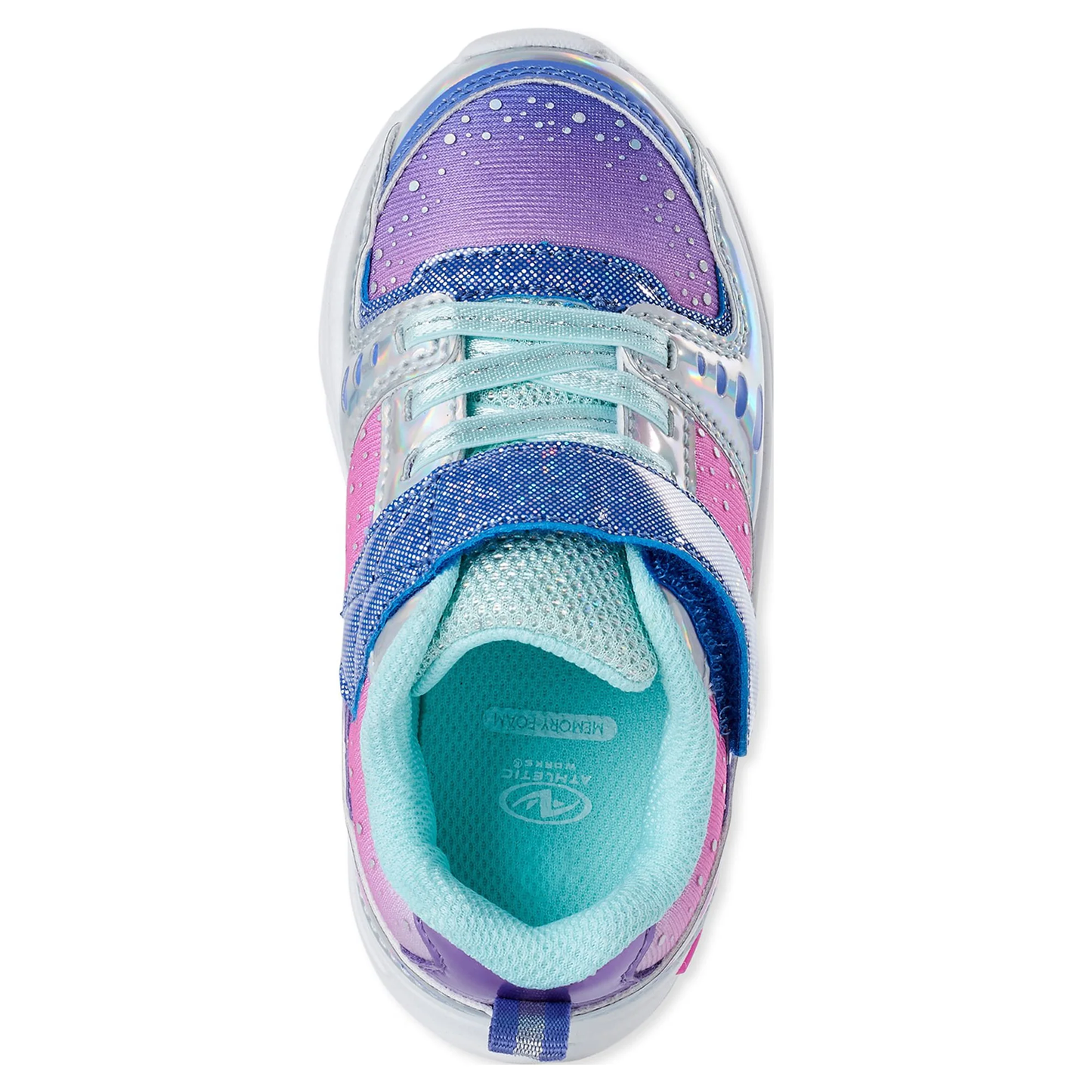 Toddler Girls Low Top Light Up Sneakers