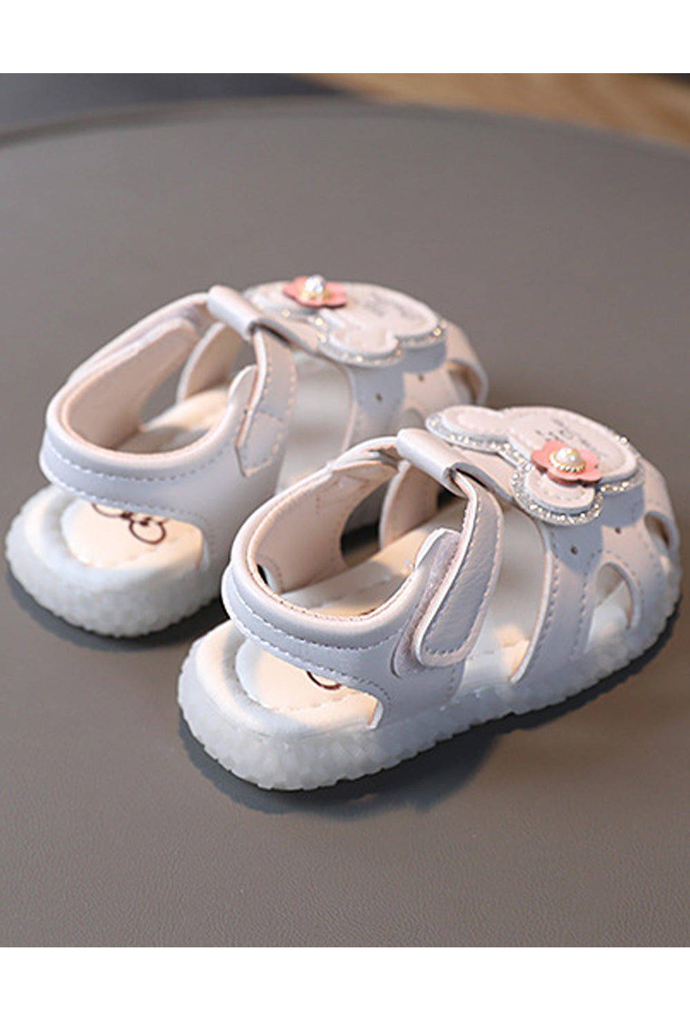 Baby Girls Beautiful Cartoon Decorated Soft Hollow Styled Breathable Sandals - BGSD106345