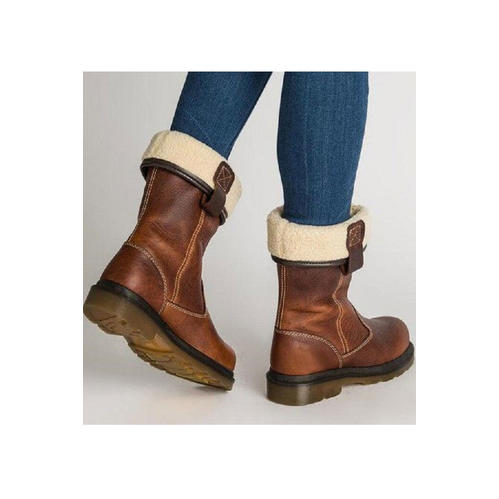 Women Winter Pu Leather Warm Comfortable Fashion Shoes - WSC50773