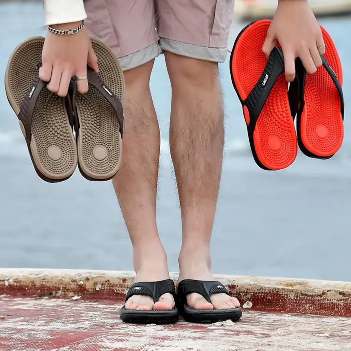 Men EVA Flip-flops Summer Slippers Beach Sandals Casual Shoes