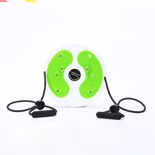 New large waist twisting disc with drawstring abdominal disc household small fitness equipment health massage spot