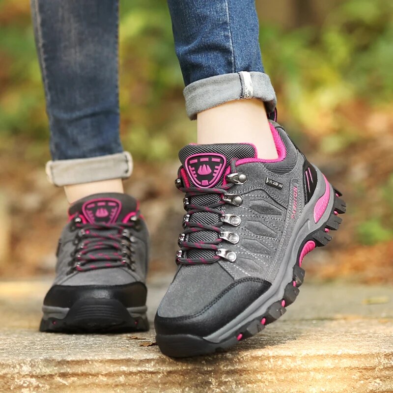 Women High Quality Camping Hiking Shoes Outdoor Fashion Travel Casual Sneakers - WHS50188