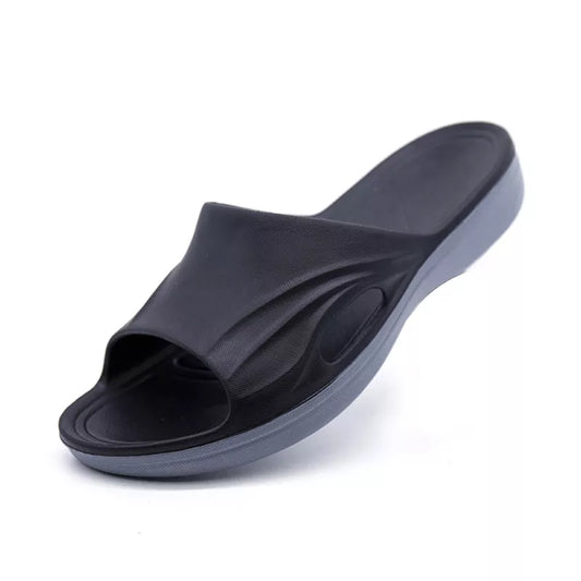 Men Slippers Summer Soft Footwear Fashion Male Water Shoes Slides Outdoor Rubber Flat Men Sandals - MSL50254