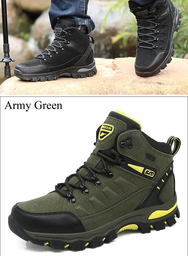 Women Ankle Outdoor Trekking Boots Hiking Shoes - WHS50165