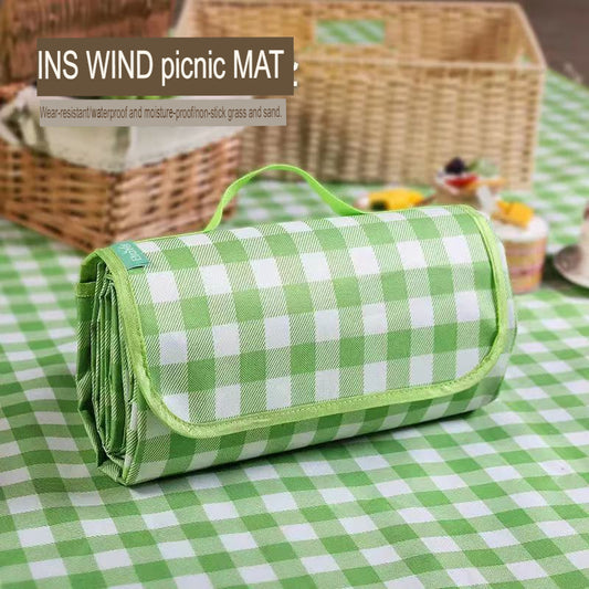 spot picnic mat picnic cloth waterproof picnic blanket moisture-proof mat outdoor beach tent mat picnic mat