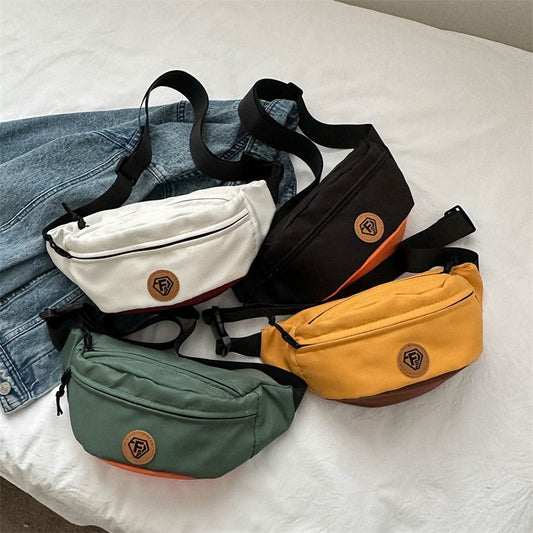 New Style Waist Bag, Fashionable And Casual Chest Bag, Multi-Functional Large-Capacity Cross-Body Bag, Cashier Running Sports Mobile Phone Bag