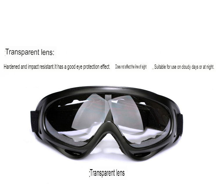 Outdoor Goggles Riding Motorcycle Sports Goggles X400 Windproof Sand Fans Tactical Equipment Ski Glasses