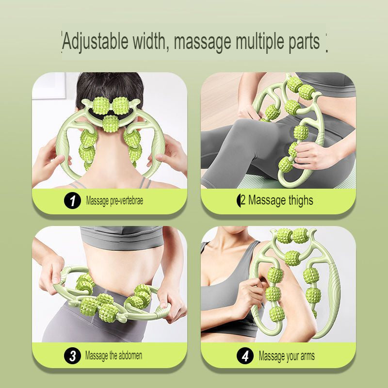 Beautiful Leg Artifact Ring Leg Clamp Calf Massage Roller Roller Mace Foam Roller Muscle Stretching Relaxation Massage