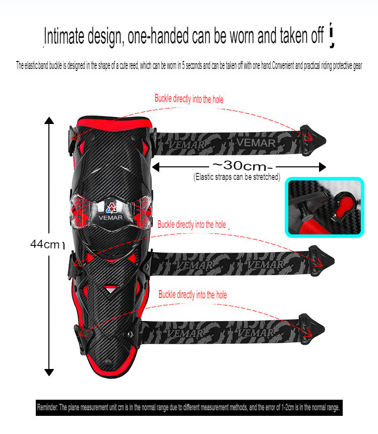 Motorcycle Knee Pads For All Seasons Riders Riding Anti-Fall Motorcycle Off-Road Protective Gear Leg Protection Equipment For Men And Women Summer Windproof