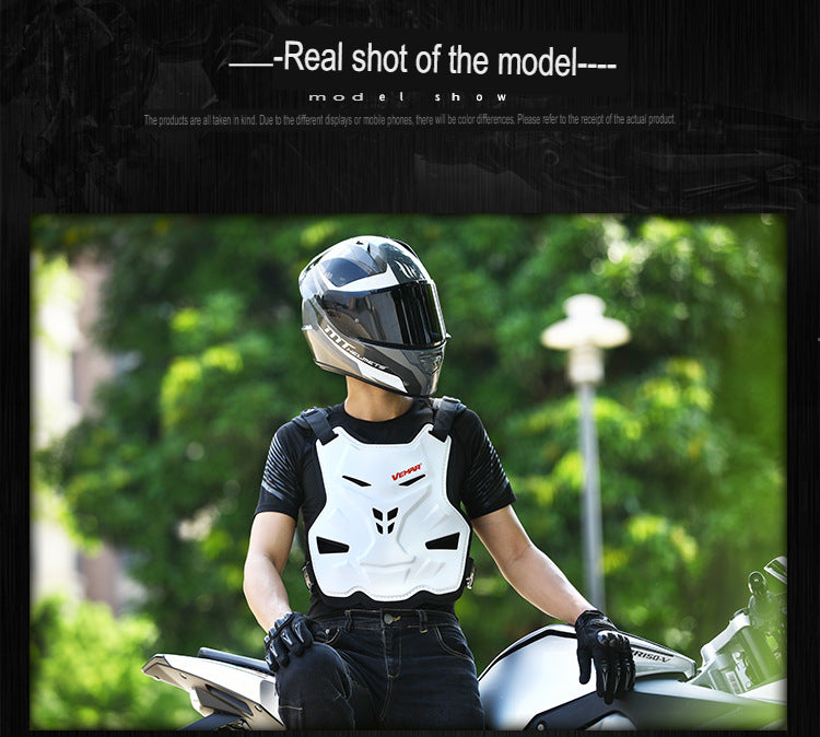 Summer Off-Road Motorcycle Armor Riding Racing Anti-Fall Clothing Anti-Fall Clothing Chest Protector Hemp Rope Pattern Armor,