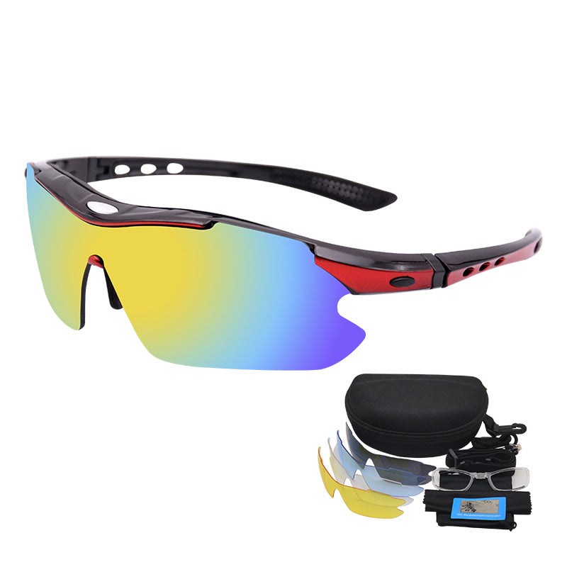 Cycling Glasses, Polarized Fishing Glasses, Mountain Bike Windproof Glasses, Sunglasses