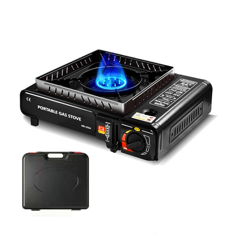 Outdoor Cassette Stove Cass Gas Stove Portable Gas Barbecue Stove Cassette Magnetic Butane Car Gas Stove