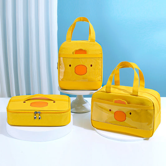 New Product Cartoon Hand-carrying Lunch Bag Packing with Meal Student Lunch Box Bag Oxford Cloth Insulated Lunch Bag