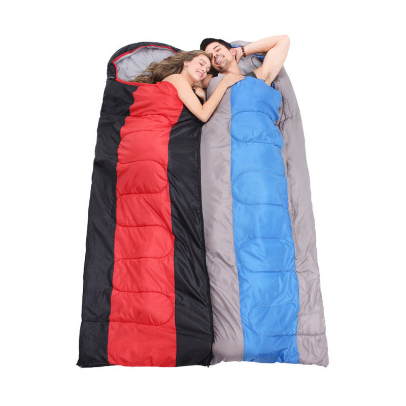 Outdoor Portable Sleeping Bag, Dirty Lunch Break Quilt, Camping Thickened Waterproof Single Can Be Combined With Double Adult Cotton Sleeping Bag.