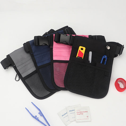 Nurse Bag Multi-Functional Emergency Bag Portable Medical Supplies Storage Bag Thermal Nurse Waist Bag