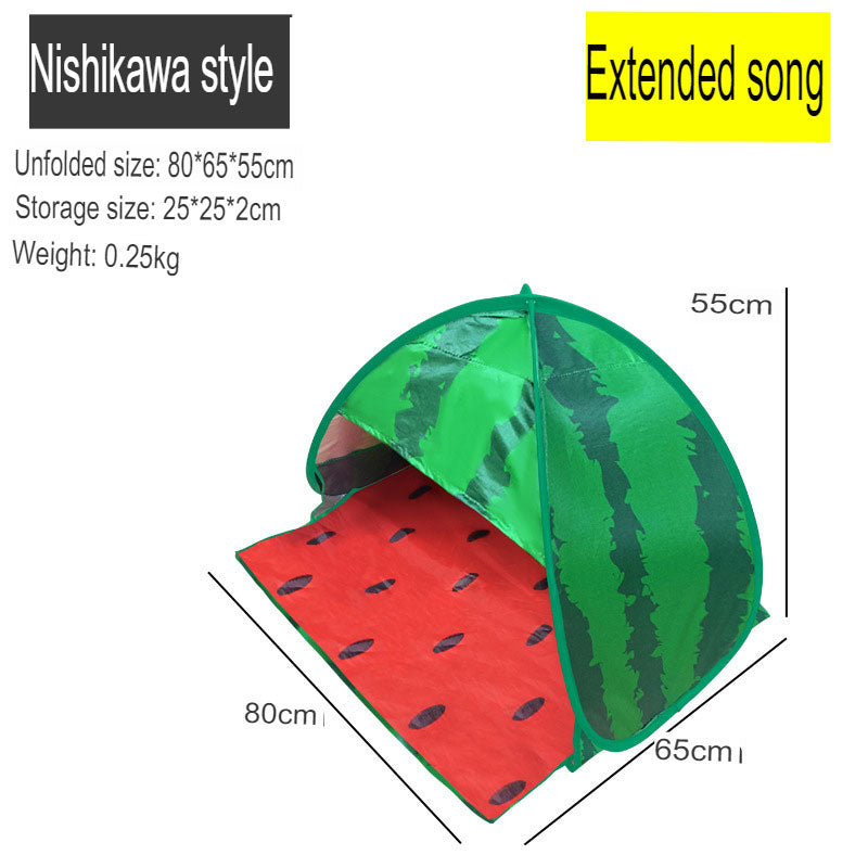 Popular tent outdoor automatic quick-opening beach sunshade ready.