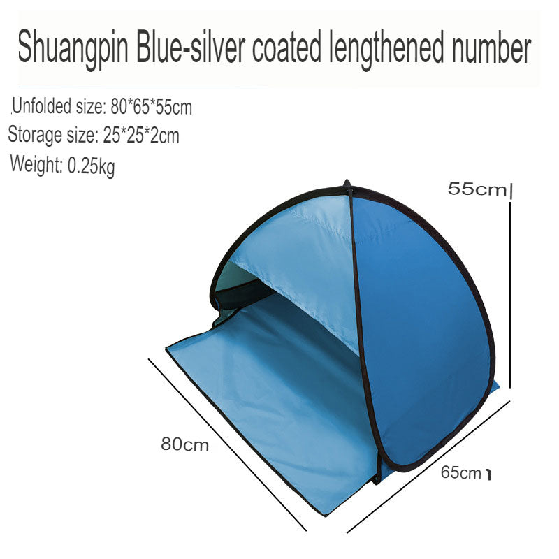 Popular tent outdoor automatic quick-opening beach sunshade ready.
