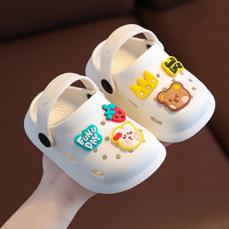 Flip Flops for Children Toddler Slippers Kids Summer Beach Shoes Girls Cartoon Home Slippers - BBSD50737