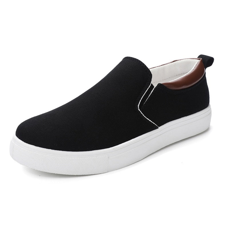 Men Canvas Shoe Casual Sneaker Comfortable Male Flats Loafers - MCS50328