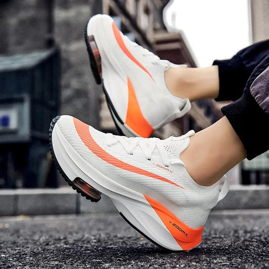 Women Running Sports Shoes Unisex Summer Breathable Cushion Jogging Trainers Shoes - WSA50043