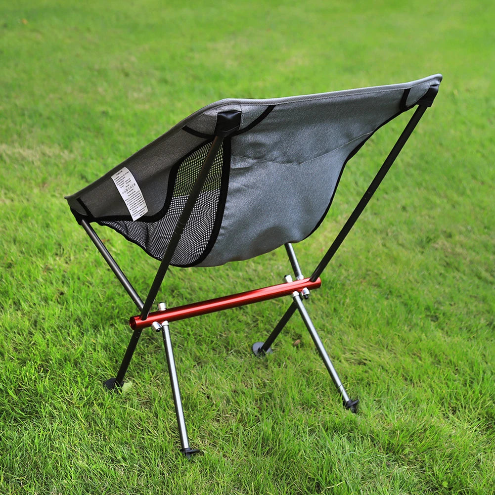 Portable Aluminum Moon Chair Camping Beach Chair Outdoor Folding Chair.