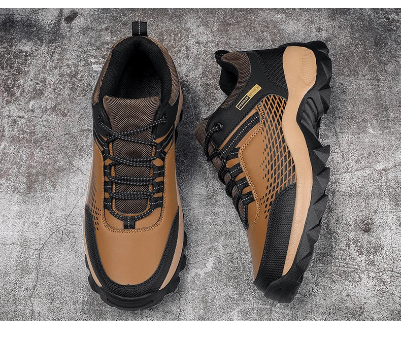 Men outdoor casual sneakers comfortable lightweight shoes Flats Walking Sneakers - MS50309