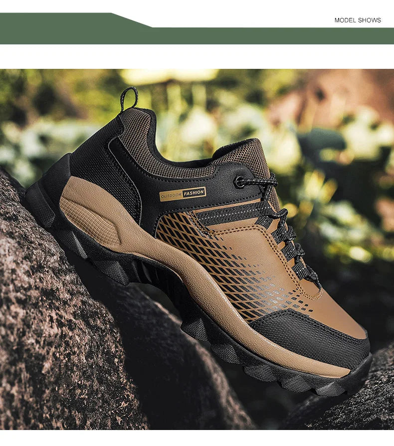 Men outdoor casual sneakers comfortable lightweight shoes Flats Walking Sneakers - MS50309