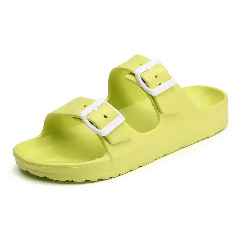 Mens Summer Flip Flops Outdoor Slippers Soft Eva Beach Slippers - MSL50257