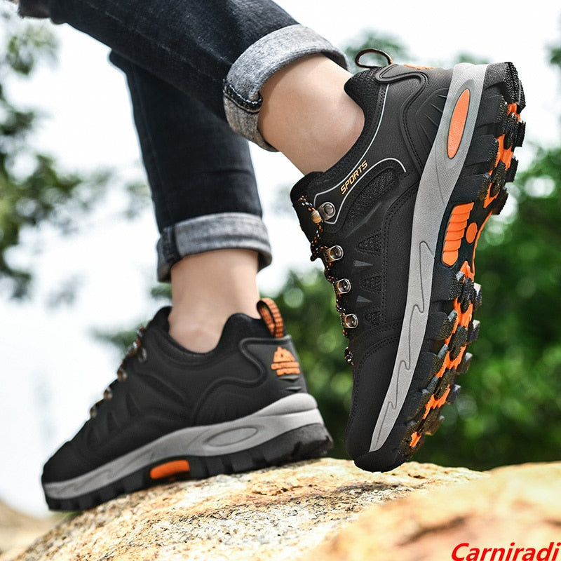 Women Outdoor Waterproof Climbing Walking Breathable Comfortable Casual Shoes - WHS50164