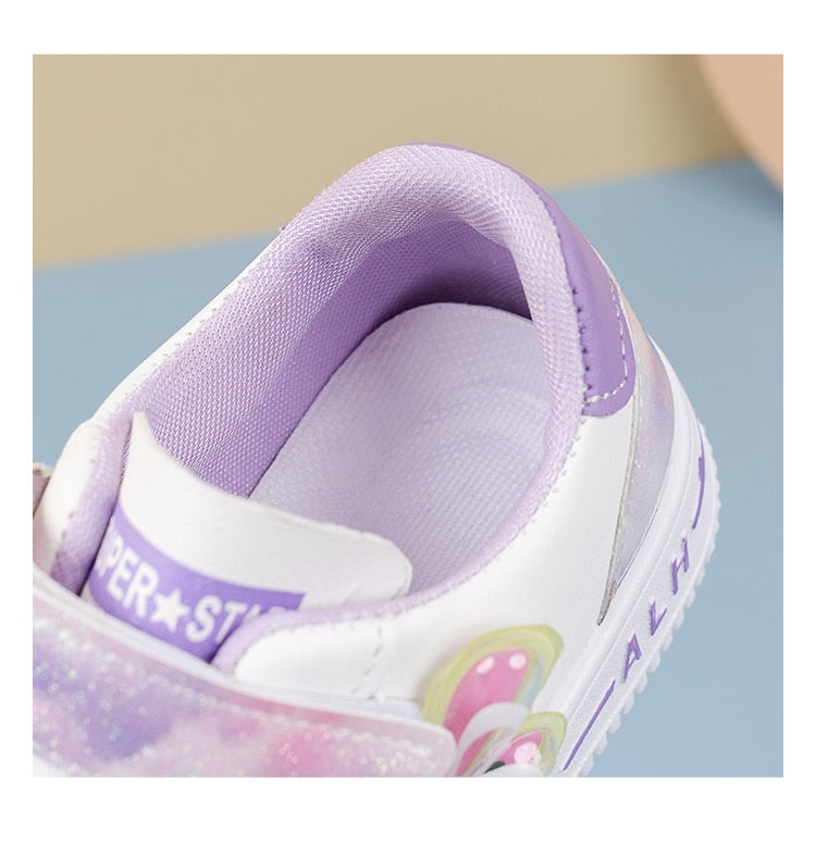 Girls Fashion Casual Shoes Rubber School Non-slip Lightweight Flat Children Girls Sport Shoes - YGSD50508