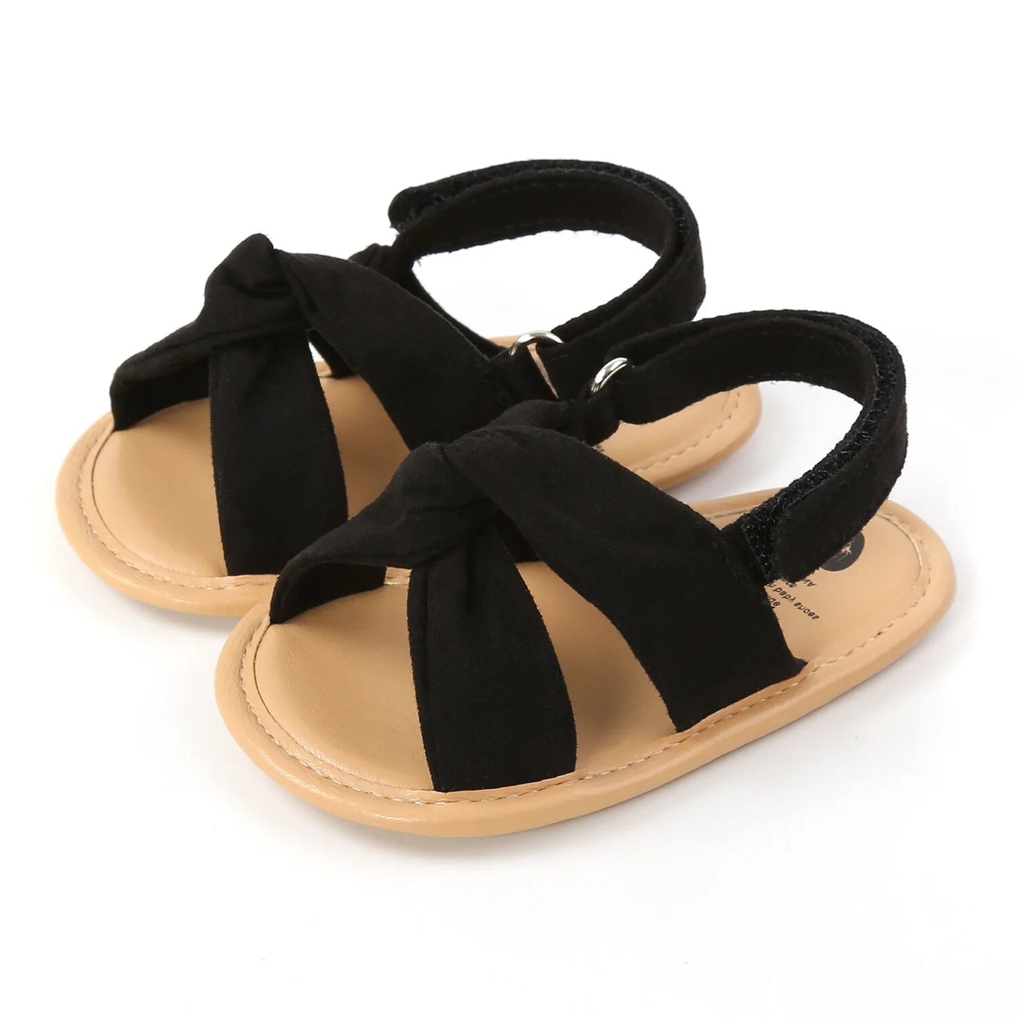 Baby Infant Girl Summer Sandals Princess Flat Anti-Slip Rubber Sole Light Weight Toddler Crib Shoes - BGSD50779