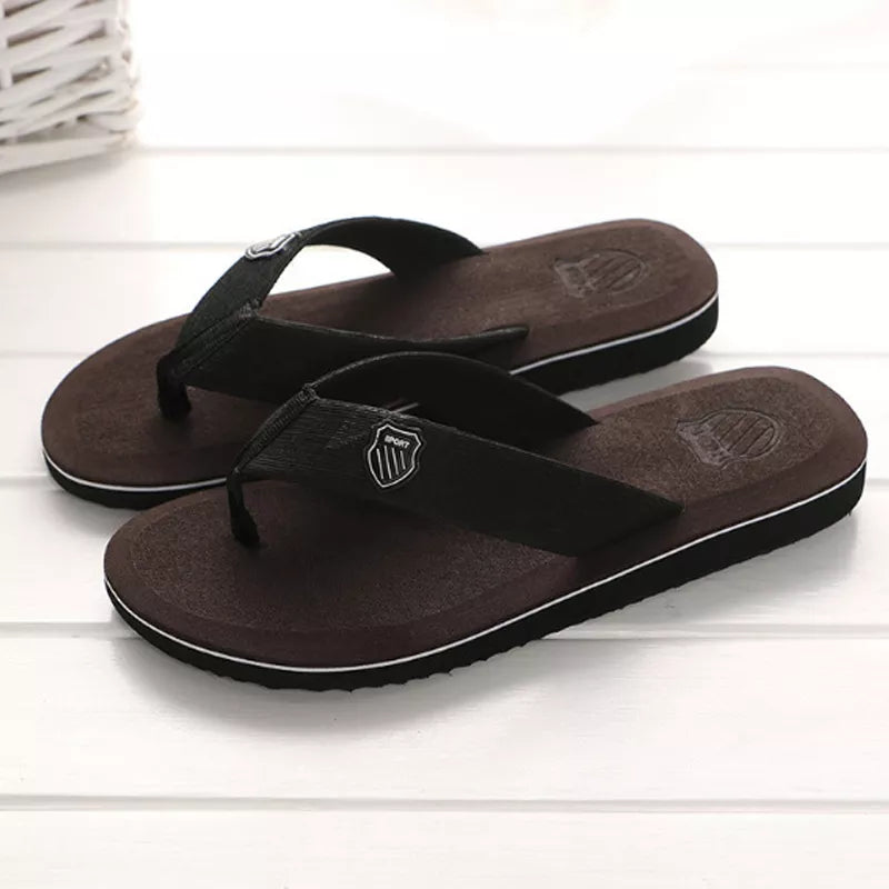 Men Summer Flip Flops Beach Slippers Sandals Non-Slip Home Chanclas Slipper
