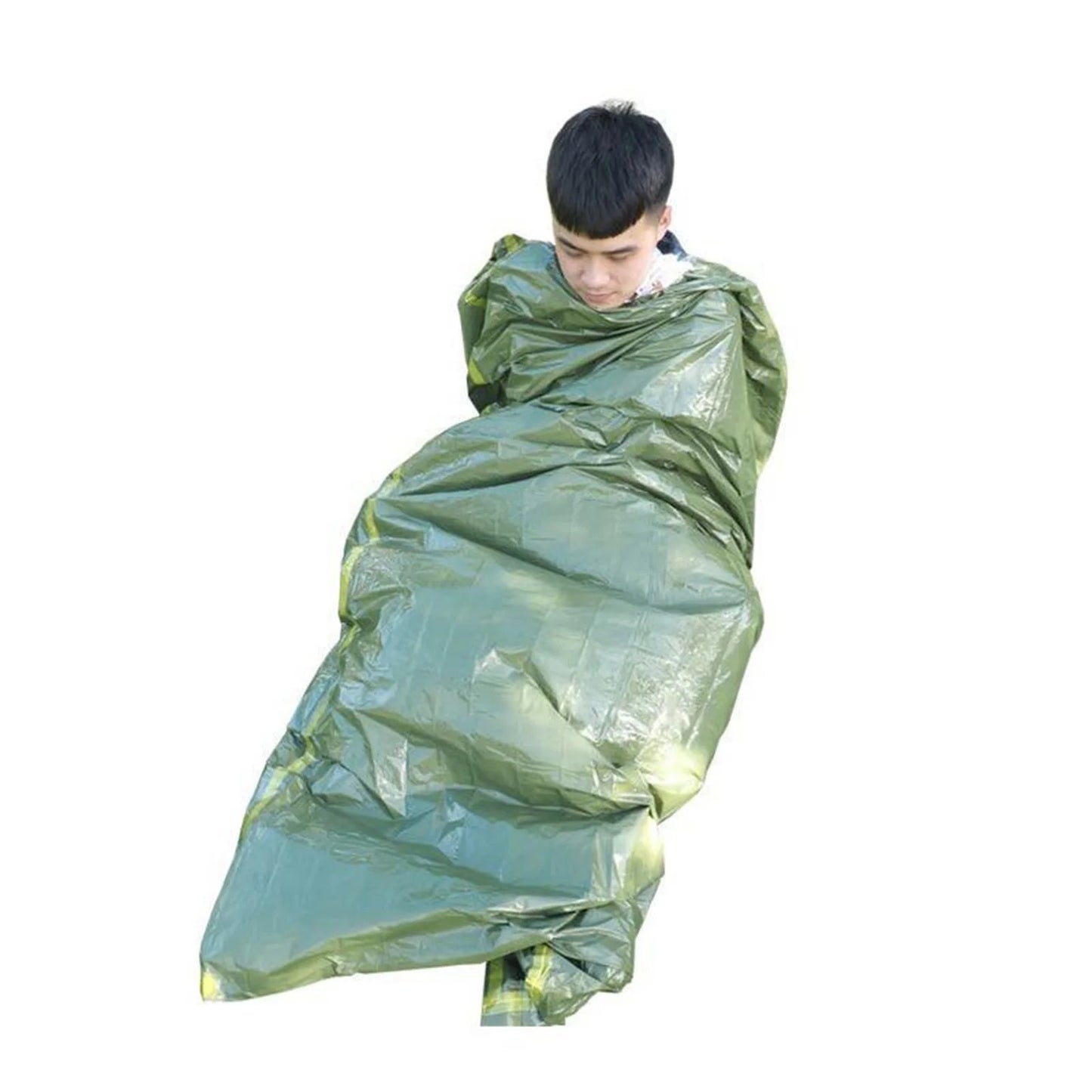 Outdoor PE Orange Emergency Sleeping Bag Disaster Relief Cold Protection Heat Insulation Emergency Sleeping Bag