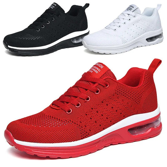 Women Sneakers Mesh Breathable Running Trainers Unisex Light Soft Sole Couple Walking Shoes - WSA50052