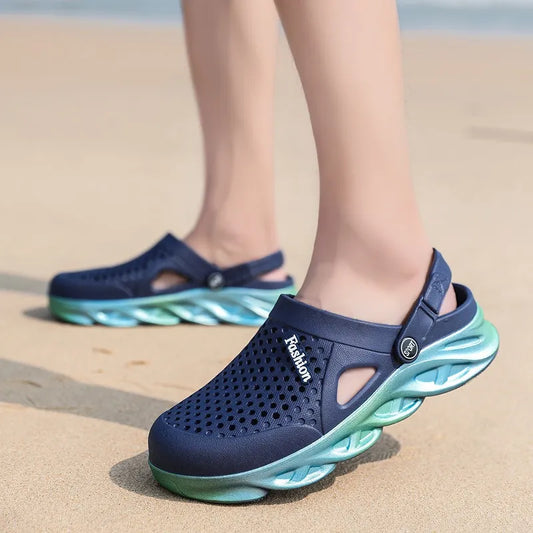 Men Summer Sandals Flip Flops Outdoor Beach Sandals - MSL50259