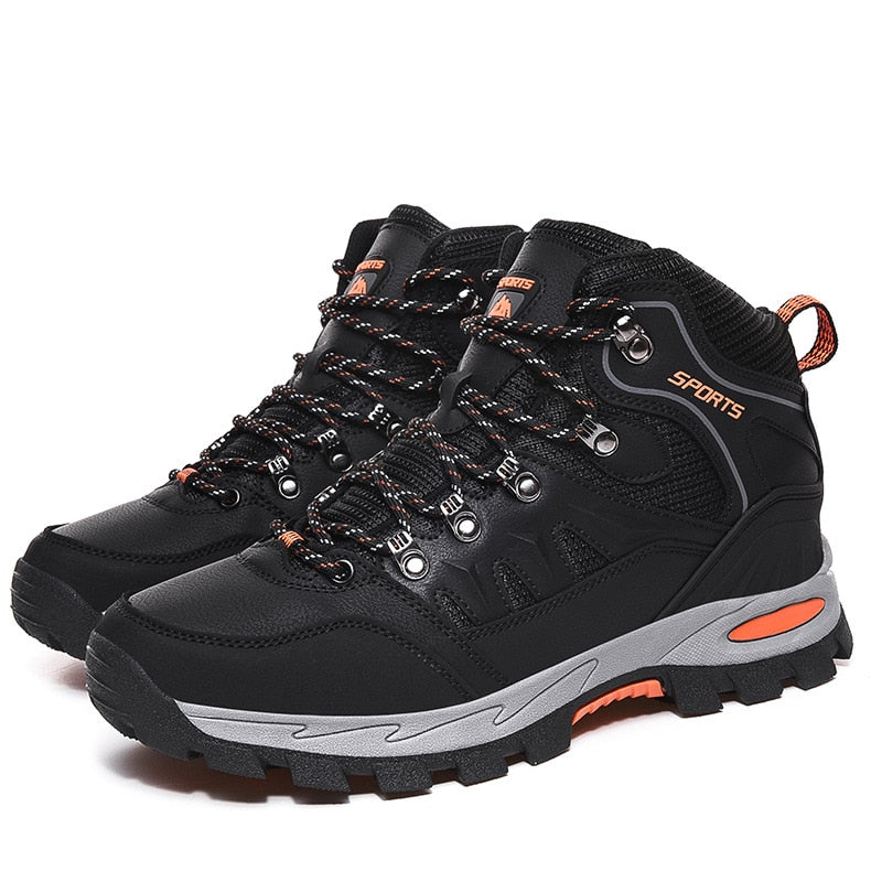 Women Outdoor Waterproof Hiking Boots Non-slip Shoes Walking Climbing Hiking Shoes - WHS50173