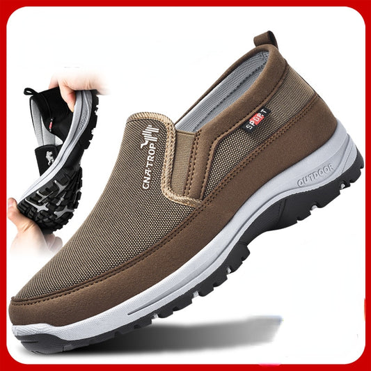 Men's Casual Shoes Classic Loafers Anti-slip Soft Sole Comfortable Men's Leather Shoes - MCS50327
